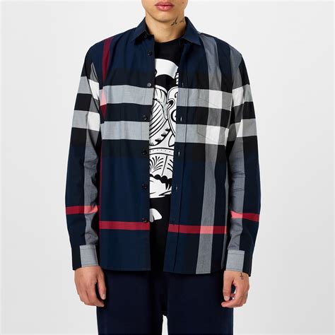 burberry long sleeve striped shirt